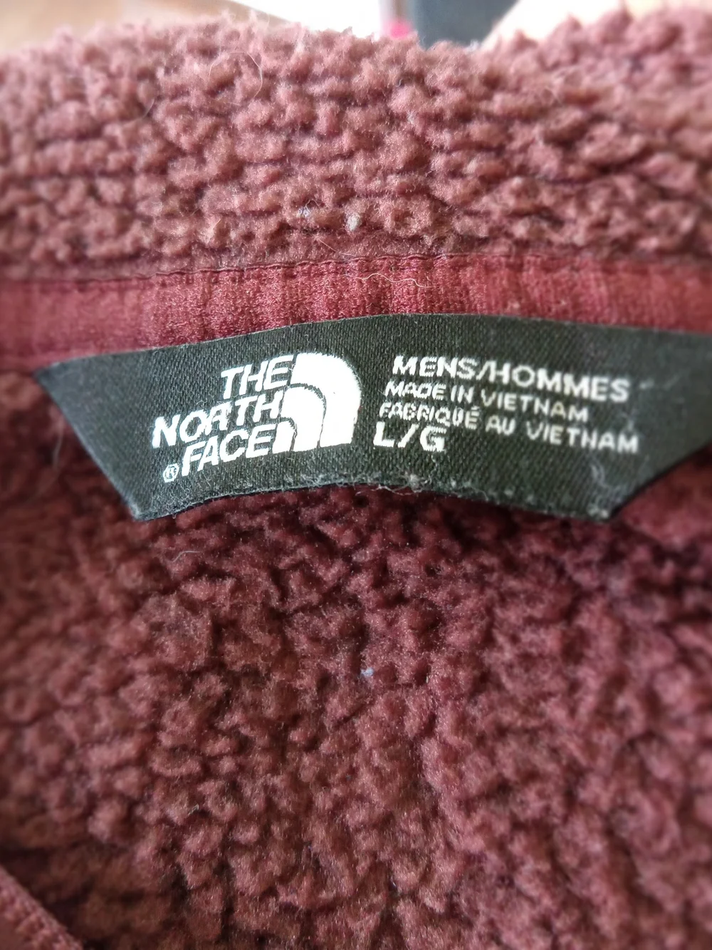 The North Face Men's Hooded Fleece Jacket - Rose Brown